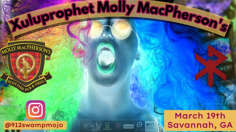 Flyer for Xuluprophet at Molly MacPherson's